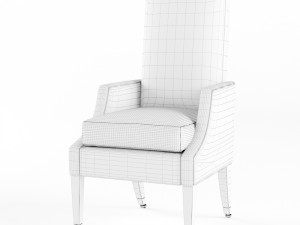 dering hall - reclining dinner chair 3D Model