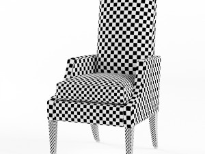 dering hall - reclining dinner chair 3D Model
