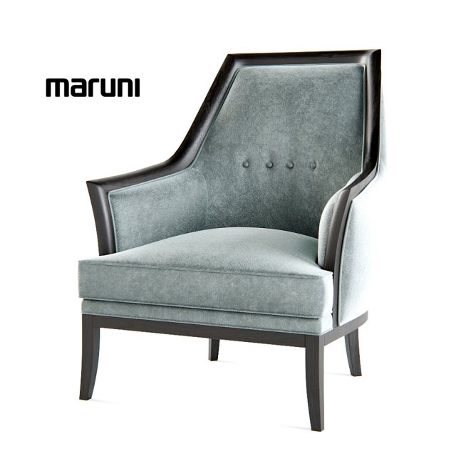 maruni traditional armchair 3D Модель .c4d .max .obj .3ds .fbx .stl .blend 