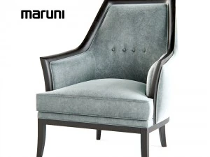 kursi tradisional maruni Model 3D