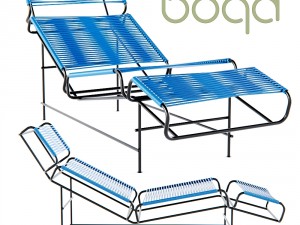 boqa - modelo de tumbona vallarta 3D Model