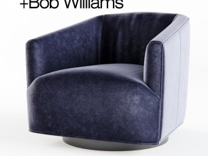 mitchell gold - cooper full swivel chair 3D Model