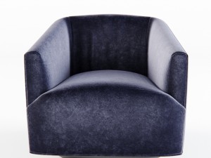mitchell gold - cooper full swivel chair Modello 3D