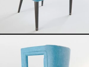 mr brown - eliza chair 3D Model