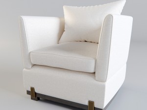 carlyle collective - ida armchair 3D Model