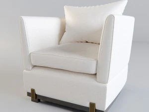 kolektif carlyle - kursi berlengan ida Model 3D