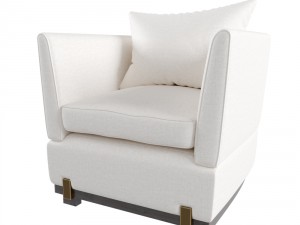 carlyle collective - ida armchair 3D Model