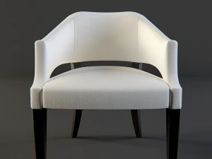 stoel castleton ensemble london door collectie pierre classic ecvoc 2 3D Model