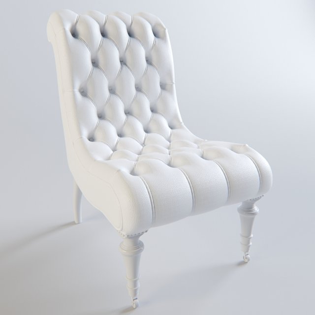 george smith- brewster chair 3D Model .c4d .max .obj .3ds .fbx .stl .blend 
