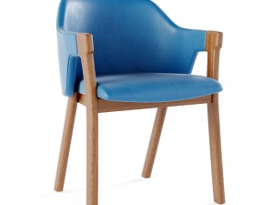 very wood - loden 02 chair Modello 3D