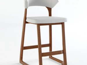 caste - corbin stool 3D Model
