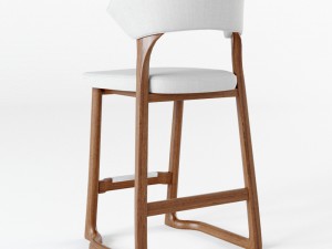 caste - corbin stool 3D Model