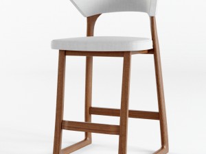 caste - corbin stool 3D Model
