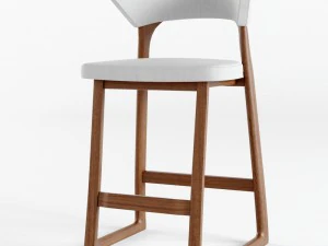 caste - corbin stool 3D Model