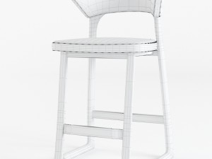 caste - corbin stool 3D Model