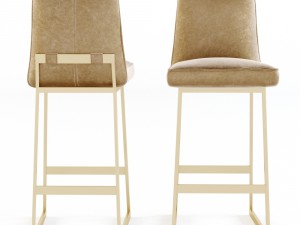 lawson fenning - elysian barstool 3D Модель