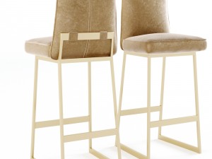 lawson fenning - elysian barstool 3D Модель
