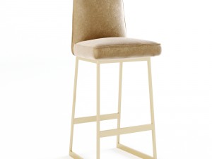 lawson fenning - elysian barstool 3D Модель