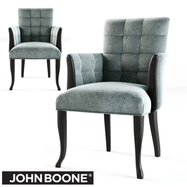 john boone chair 3D Model .c4d .max .obj .3ds .fbx .stl .blend 