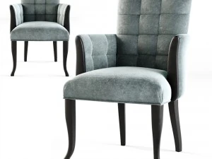 cadeira john boone Modelo 3D