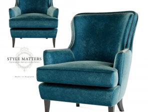 gaya penting - kursi berlengan fh 106 Model 3D