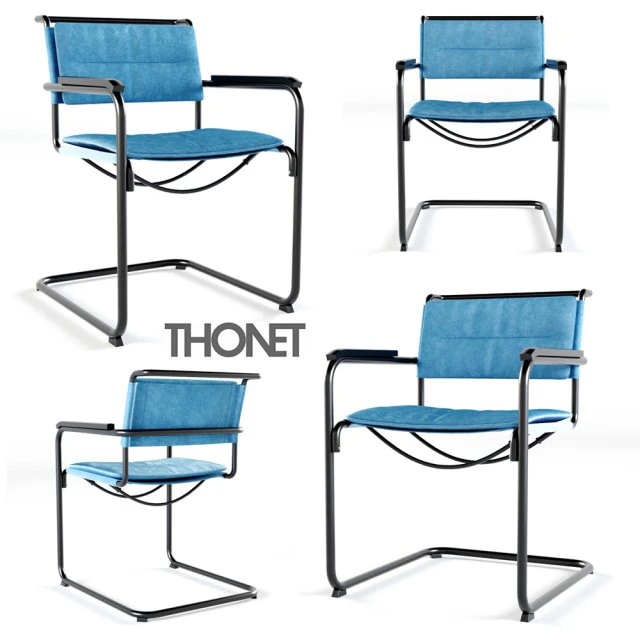 s 34 n thonet all seasons chair 3D Model .c4d .max .obj .3ds .fbx .stl .blend 