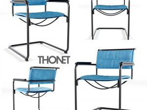 s 34 n thonet all seasons chair 3D Model