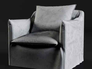 agave outdoor chair 3D Model