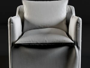 agave outdoor chair 3D Model