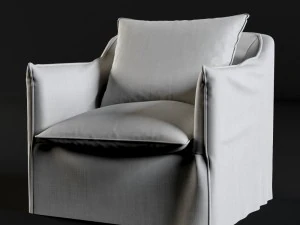 agave outdoor chair 3D Model