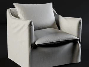 agave outdoor chair 3D Model