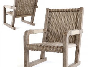 wicker chair 3D Model