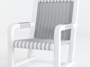 wicker chair 3D Model