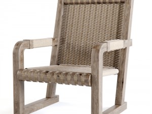 wicker chair 3D Model