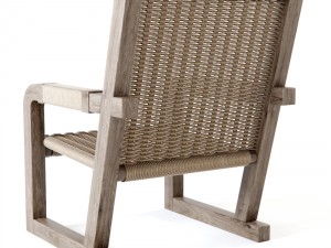 wicker chair 3D Model