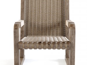 wicker chair 3D Model