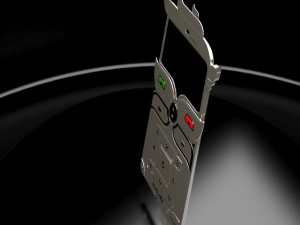 phone butterfly Model 3D