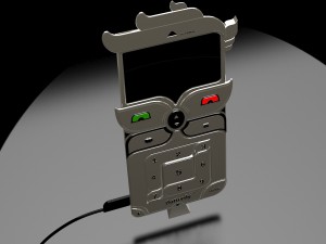 phone butterfly Model 3D