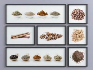 picture frames set -1 3D Model