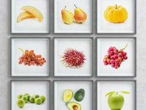 picture frames set -2 3D Model