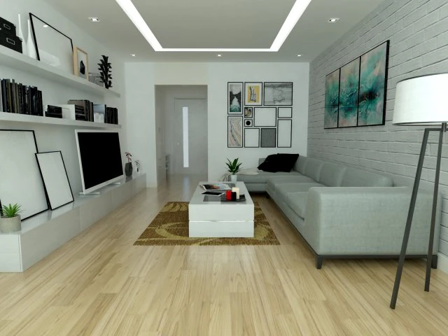 living room 3D Model .c4d .max .obj .3ds .fbx .stl .blend 