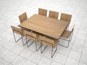 dininig table 3D Model