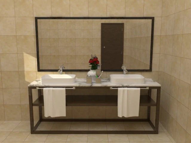 lavaman for bathroom 3D Model .c4d .max .obj .3ds .fbx .stl .blend 