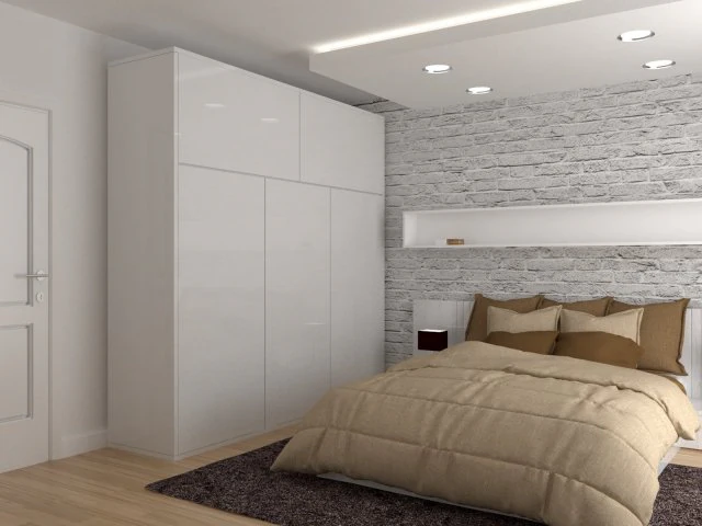 bedroom 3D Model .c4d .max .obj .3ds .fbx .stl .blend 