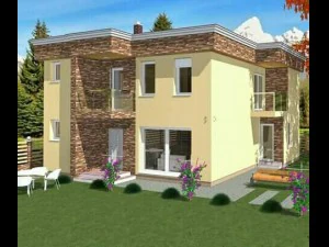 denah rumah sekitar 200m Model 3D