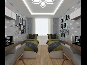 bedroom for kids Modèle 3D