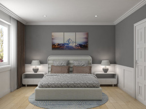 bedroom 3D मॉडल
