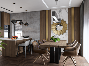 house interier Model 3D