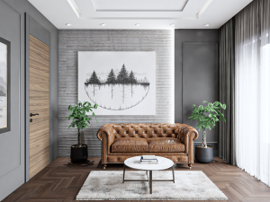 house interier Model 3D