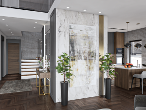 house interier Model 3D